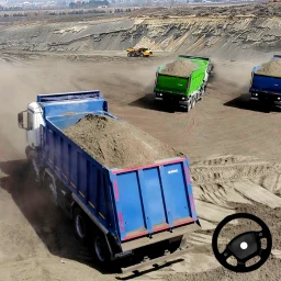 Icono de Indian Truck Cargo Driver 3D
